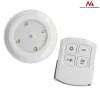 Maclean Energy MCE165 nuotolinio valdymo LED lempučių rinkinys, AAA baterijos, 6 vienetai rinkinyje