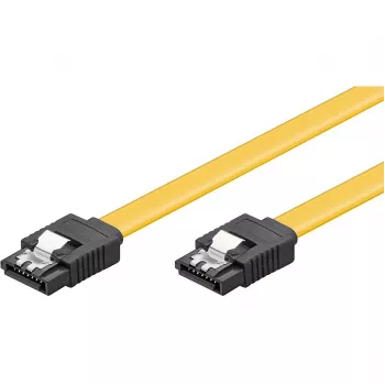Goobay 95021 S-ATA duomenų laidas HDD ir SSD 6 Gbit/s, L tipo kištukas į L tipo kištuką, 50 cm