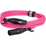 RØDE XLR3M-P garso kabelis 3 m XLR rožinis