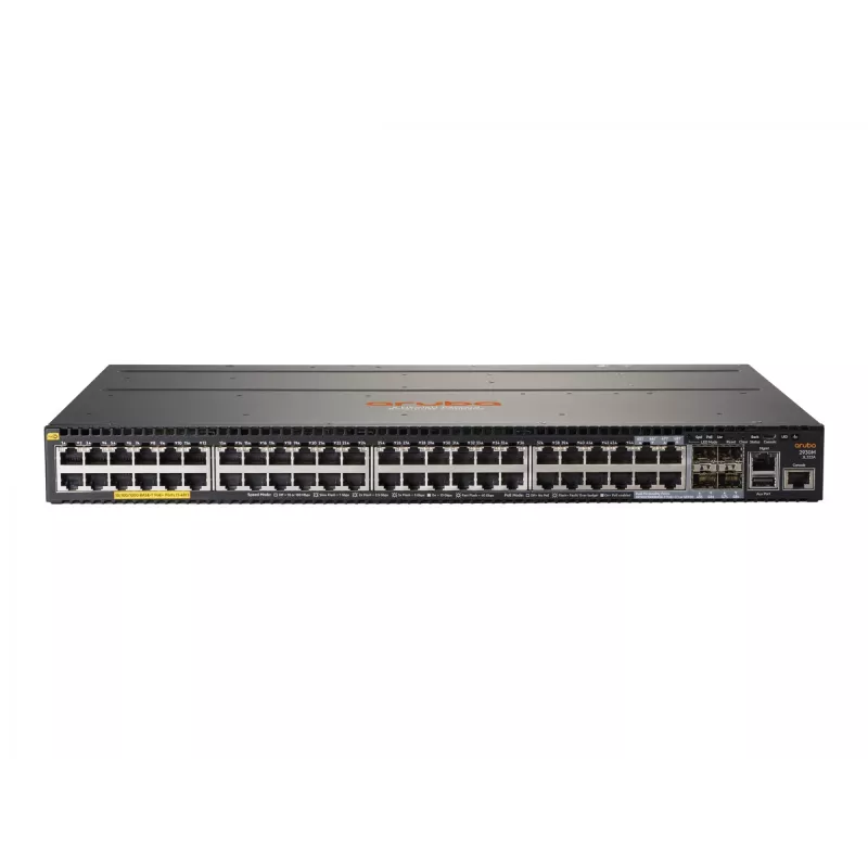 HPE Aruba Networking 2930M 48G POE+ 1-Slot - Valdiklis - L3 - Valdomas - 44 x 10/100/1000 (PoE+) + 4 x Combo Gigabit-SFP - montuojamas stelaže - PoE+ - be maitinimo šaltinio (1440 W)