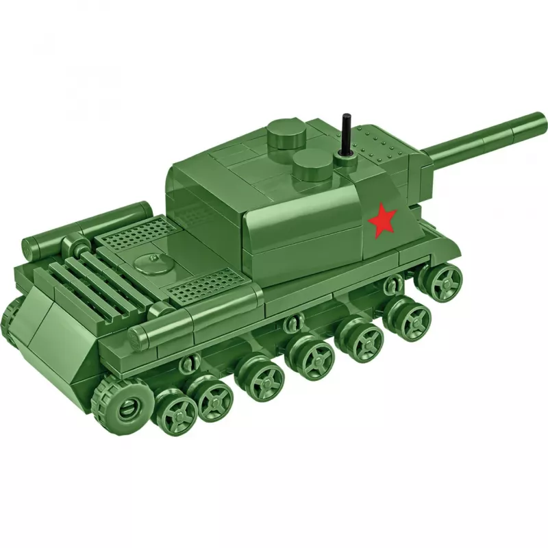 Konstruktorius Cobi ISU 152 – Antrojo pasaulinio karo tema, 135 detalės, žalia
