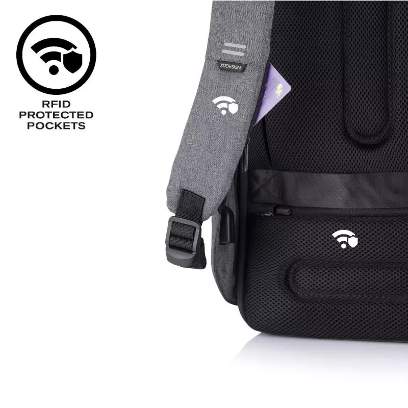 Kuprinė XD-Design Bobby Hero Small Black Grey