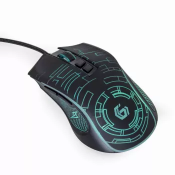 Gembird MUSG-RGB-01 pelė, skirta dešinei rankai, USB-A, 3600 DPI