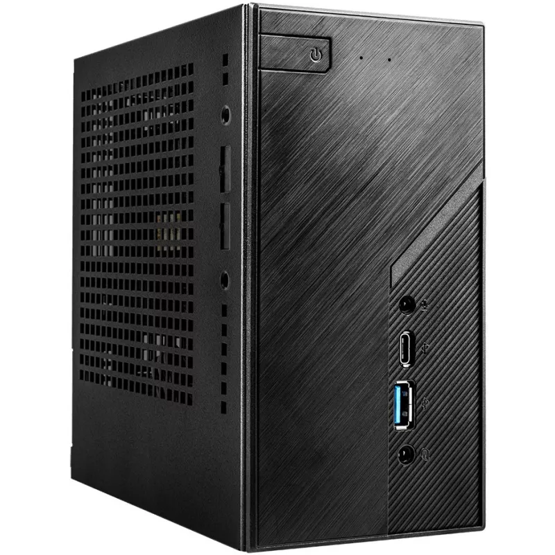 ASRock DeskMini H470 - Barebone - Mini PC - LGA1200 lizdas - Intel H470 - be procesoriaus - RAM 0 GB - GigE