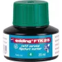 Markerio papildymas Edding FTK 25 Žalia 25 ml, tinka Edding 380/383