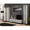 Cama lentynų stovas VIGO NEW 180/40/30 sonoma/baltas blizgesys