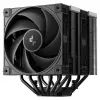 Oro aušintuvas DeepCool AK620 G2, 120 mm ventiliatorius, LGA1700/1200/115x ir AM4/AM5, juodas, 144×127×159 mm