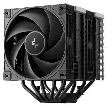 Oro aušintuvas DeepCool AK620 G2, 120 mm ventiliatorius, LGA1700/1200/115x ir AM4/AM5, juodas, 144×127×159 mm