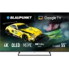 Blaupunkt QLED televizorius 55QBG6000S | 55 col. | Smart TV | Google TV | Juodas