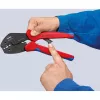 Knipex 97 33 02 kabelių užspaudimo įrankis Mėlyna, Raudona