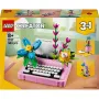LEGO CREATOR 3in1 31169 Gėlių rašymo mašinėlė