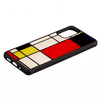 Apsauginis dėklas iKins Samsung Galaxy S20+ – juodas spausdintas dizainas