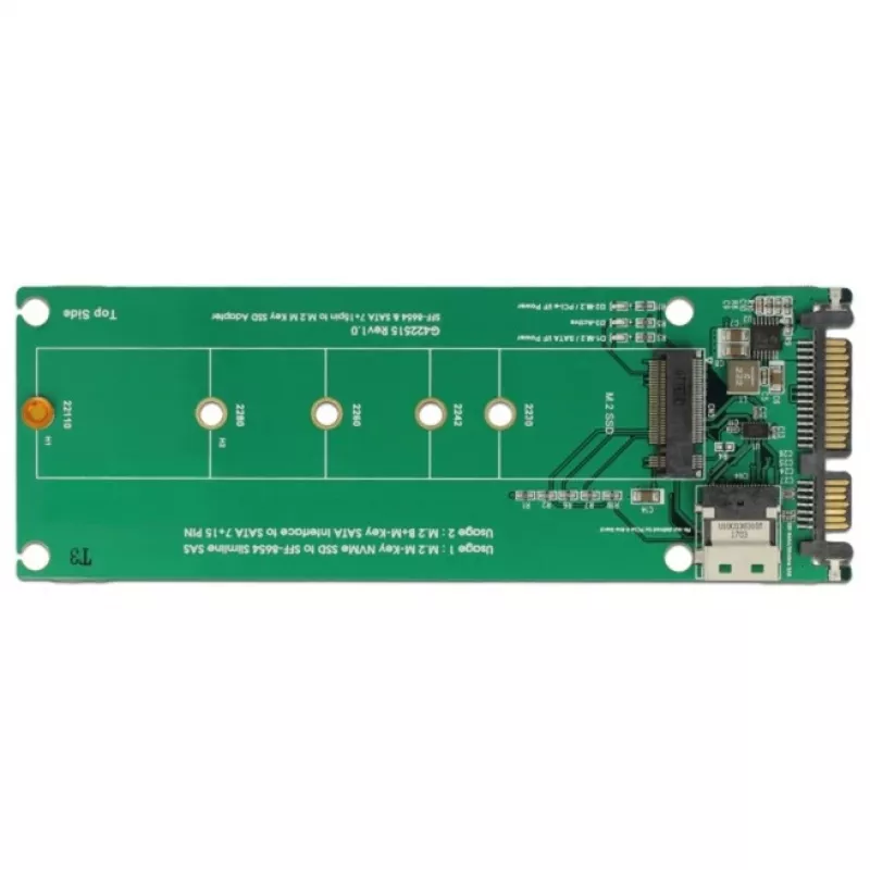 Vidinė plokštė DeLOCK 63953 SAS SATA M.2