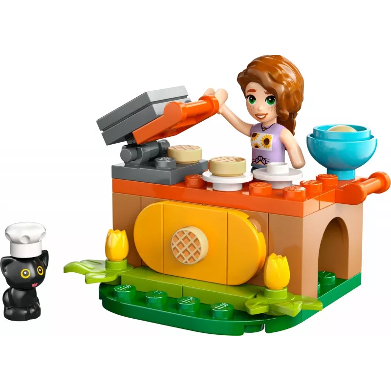 LEGO Friends 30696 Rudeninio vaflinio kiosko konstruktorius, mažas rinkinys su minifigūrėlėmis