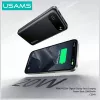 Nešiojamas powerbank usams PB80 10000mAh 20W PD baltas