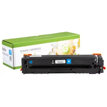 Suderinama statinės kontrolės HP kasetė Nr.205A Cian (CF531A) su nauja lusta