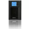 Qoltec 53042 nepertraukiamo maitinimo šaltinis (UPS) Dvigubo keitimo (Online) 1 kVA 800 W 2 AC lizdai