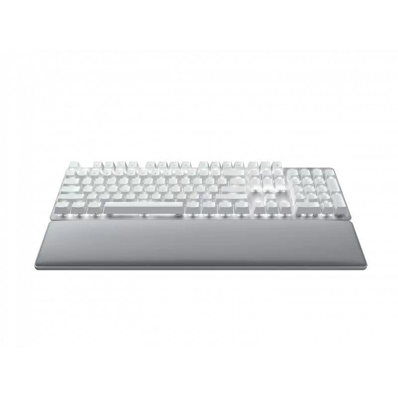 Razer Pro Type Ultra klaviatūra USB RF Wireless Bluetooth QWERTY JAV anglų sidabrinė balta