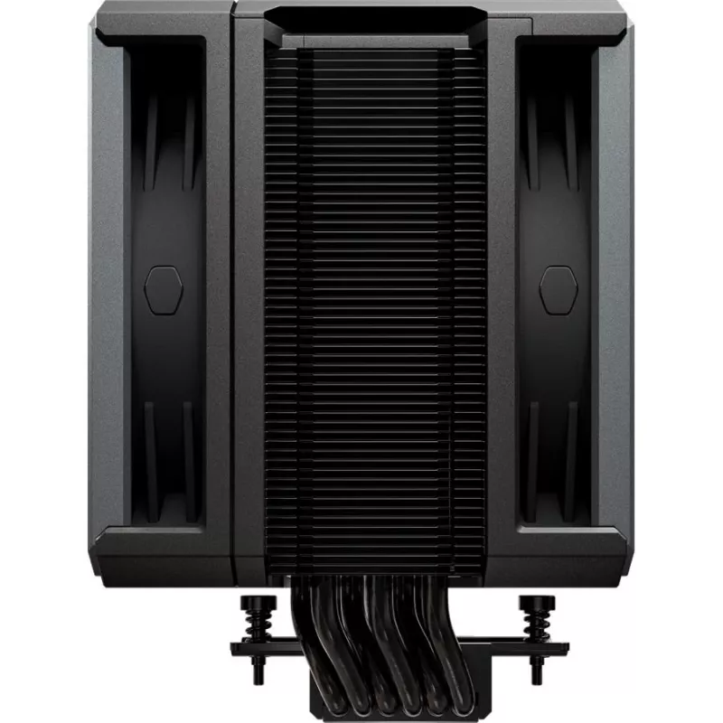Oro aušintuvas Cooler Master Hyper 612 APEX 120 mm Juodas, 6 šilumos vamzdeliai, 2400 RPM, 75,2 CFM, 4 kontaktų