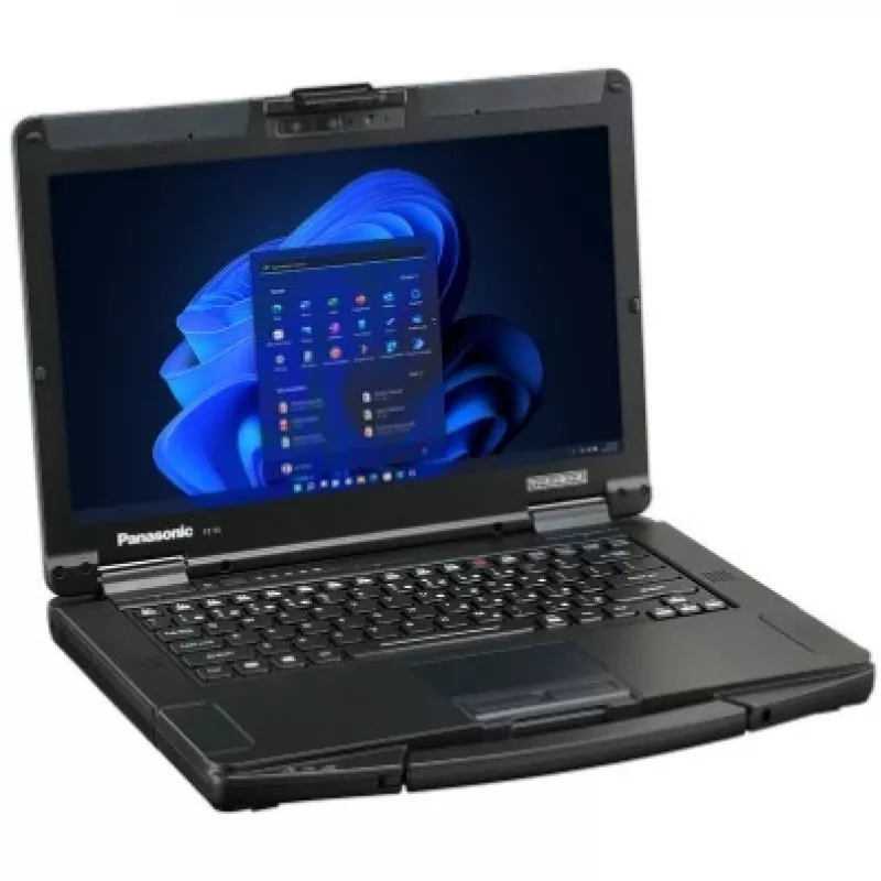 Panasonic TOUGHBOOK FZ-55 MK3 FZ-55GZ010B4 nešiojamasis kompiuteris, Intel Core i5-1345U, 16 GB RAM, 512 GB SSD, 14" FWXGA, 4G, Windows 11 Pro, juodos ir pilkos spalvos