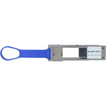 BlueOptics EB49-BO QSFP28 į SFP28 keitiklio modulis, 100 Gigabit, SFP28 lizdas, multi/single mode, 0–+70°C