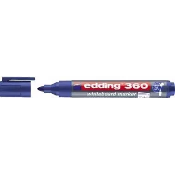 Markeris Edding 360 Bullet tip mėlynas