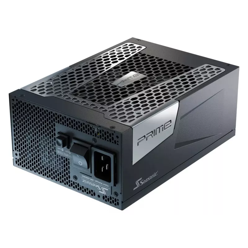 Seasonic Prime PX-2200 maitinimo blokas, 80 PLUS Platinum, pilnai modulinis, ATX 3.1, PCIe 5.1 – 2200 W