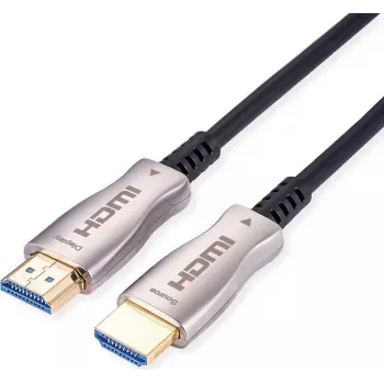 Value HDMI jungiamasis laidas HDMI-A kištukas 30 m Juodas 14.99.3481 4K UHD HDMI kabelis