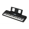 Klavišinis YAMAHA PSR-E383 — 61 klavišų nešiojama MIDI klaviatūra, LCD ekranas, USB, įmontuoti garsiakalbiai, maitinimas iš baterijų (6), juoda