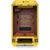 Mini bokštas THERMALTAKE The Tower 250 Butter Caramel – microATX/Mini-ITX, ATX palaikymas, kompaktiškas korpusas