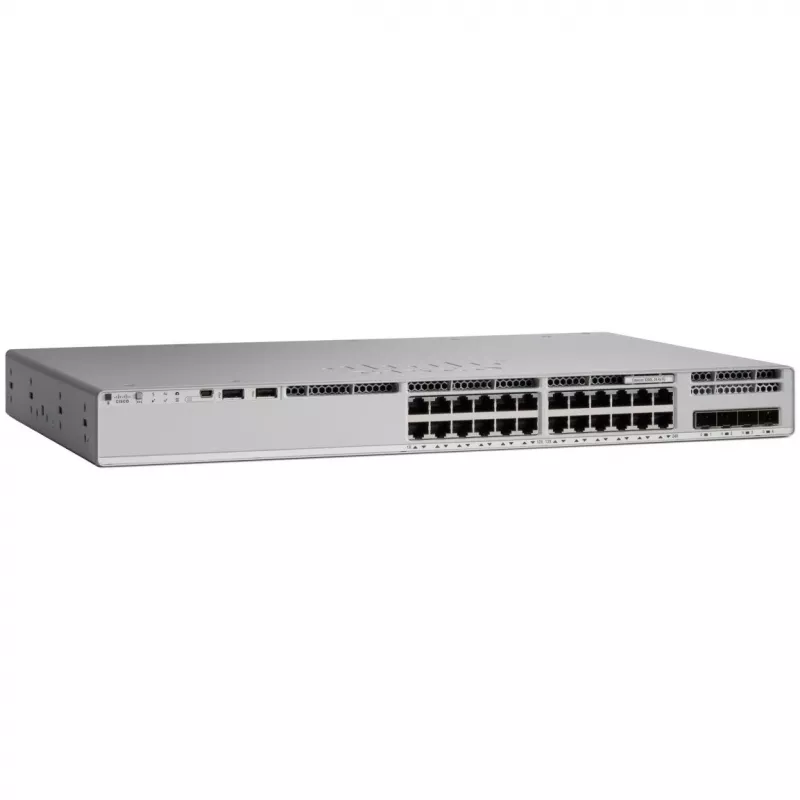 Cisco Catalyst 9200L - Network Advantage - Valdomas L3 jungiklis - 24 x 10/100/1000 (PoE+)