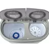 Camry Premium CR 8052 skalbimo mašina, pakrovimas iš viršaus, 3 kg, pilka/balta