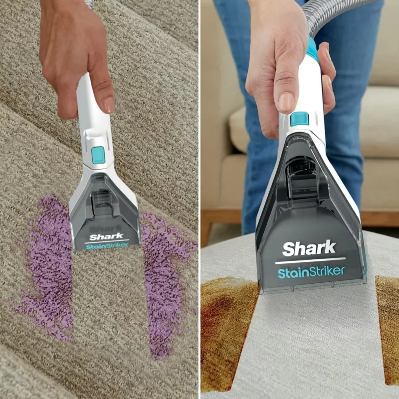 Sharkclean PX200EUT nešiojamas kilimų valymo aparatas, gilus / tarpinis, baltas