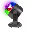 LED disko rutulys DENVER LDB-319 – kompaktiškas LED vakarėlių šviestuvas