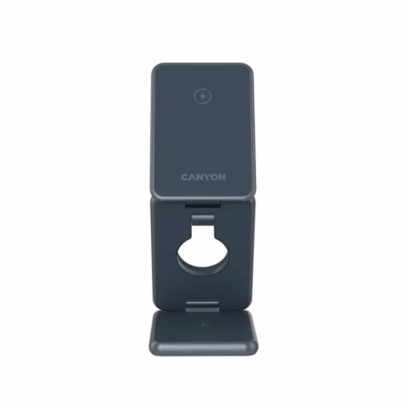 CANYON OnCharge 309 sulankstomas belaidis 3v1 įkroviklis 15W metalinis