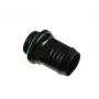 Bitspower BP-MBWP-C01 tiesi jungtis G1/4 išorinis sriegis į 13 mm vidinį skersmenį, matinė juoda