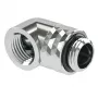Barrow Adapter TDWT90-V2.5 S — sukamas adapteris G1/4 colio išorinis sriegis į G1/4 colio vidinį sriegį, sidabrinis