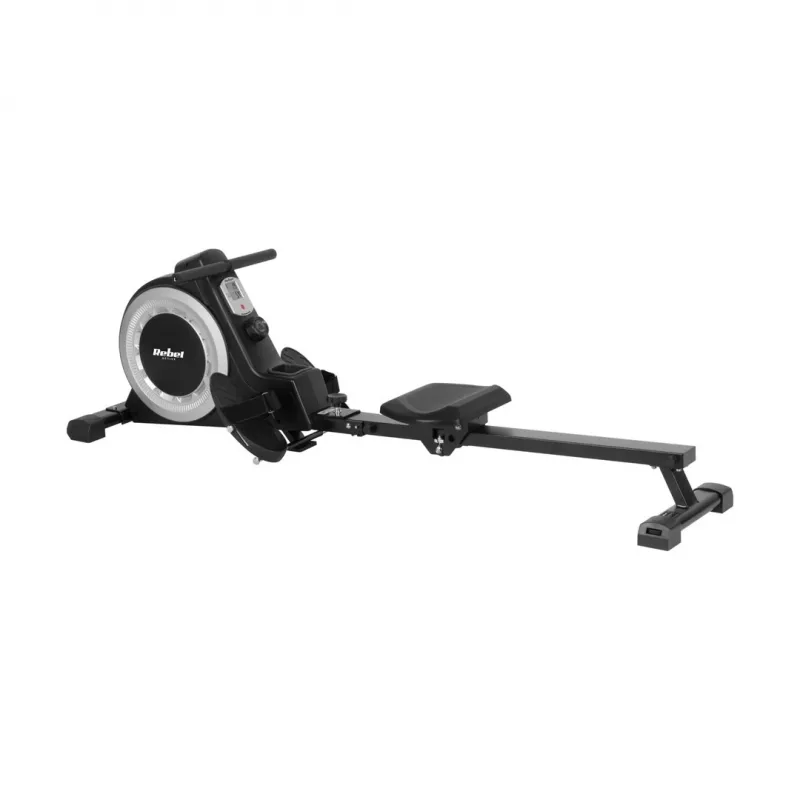 Irklavimo treniruoklis Rebel RBA-1005 magnetinis pasipriešinimas, 16 lygių, sulankstomas, maks. vartotojo svoris 120 kg