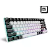 Sharkoon SKILLER SGK50 S3 klaviatūra gaming mechaninė USB QWERTY rusiška balta