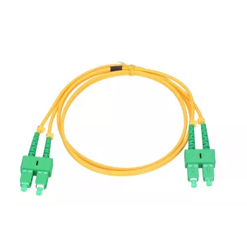Patchcordas Extralink SC/APC–SC/APC Vienmodis Duplex G.652D 3 mm, 3 m