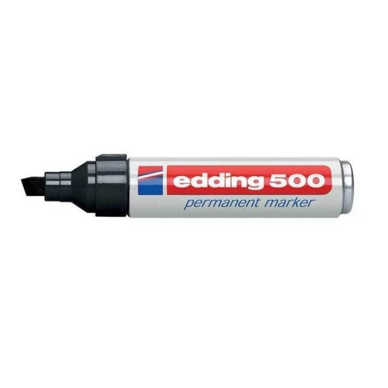Nuolatinis markeris Edding 500 juodas 10 vnt.
