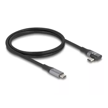 USB-C laidas DeLOCK 81131 1m USB-C juodas 40 Gbit/s