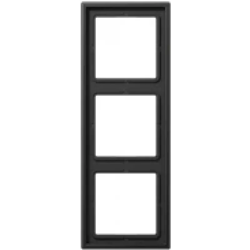 JUNG AL 2983 AN. Produktfarbe: Schwarz, Markenkompatibilität: JUNG, Material: Aluminium. Breite: 81 mm, Höhe: 223 mm (AL2983AN)