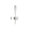 USB C laidas Belkin BOOST↑CHARGE PRO Flex 2m USB C baltas