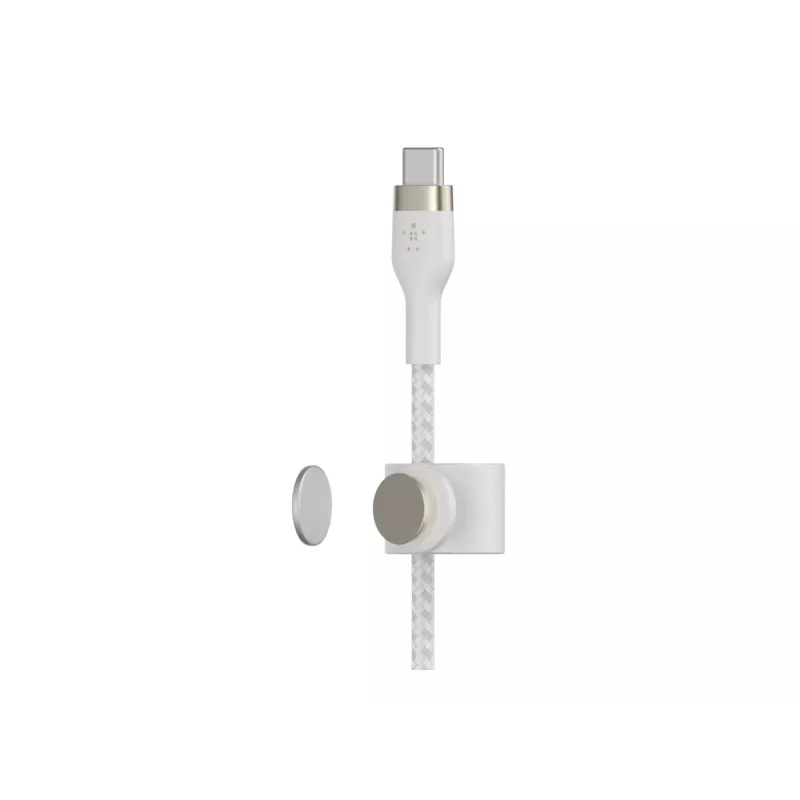 USB C laidas Belkin BOOST↑CHARGE PRO Flex 2m USB C baltas