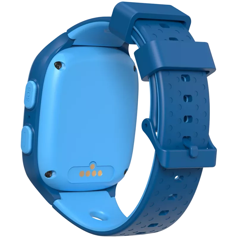 Vaikų išmanusis laikrodis Canyon Kids Watch ZEFIR KW-49 E-SIM 4G GPS WiFi vaizdo skambučiai muzika žaidimai anglų kalbos mokymasis, mėlynas