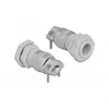 Kabelio įvadas DeLOCK 60352 pilkas metalas plastikas