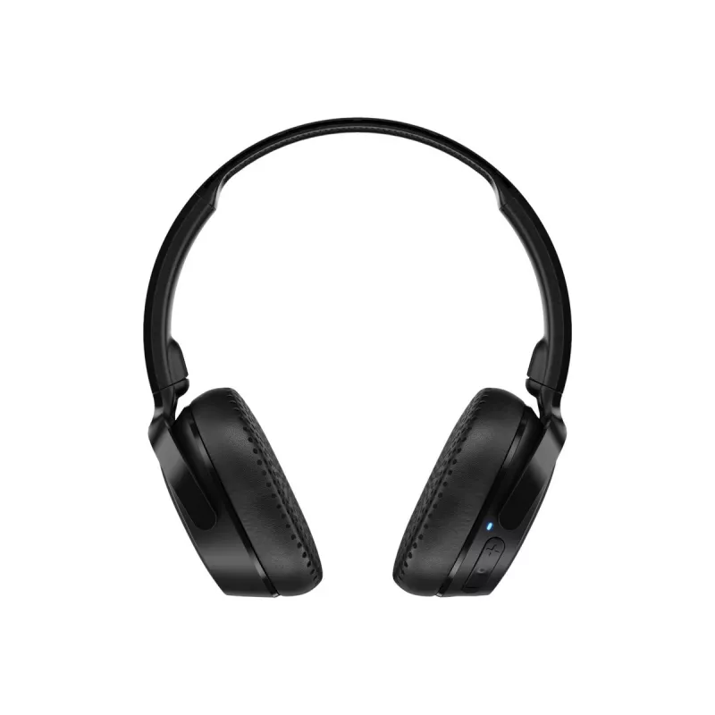 Ausinės Skullcandy Riff Wireless 2, ant ausų, įmontuotas mikrofonas, 3,5 mm, USB, juodos, belaidės