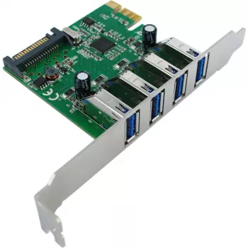 PCI-Express adapteris VALUE 15.99.2117 — 4x USB 3.2 Gen1 (5 Gbit/s)