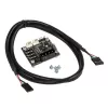 LED valdiklis Aqua-Computer farbwerk USB — 12 V, 2.5 A, juodas